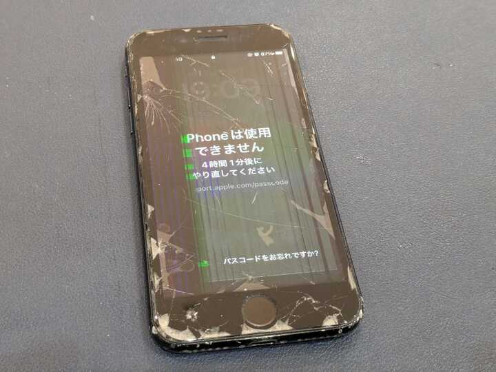 春日井】iPhone SE（第2世代）の画面交換を実施しました！画面割れ修理