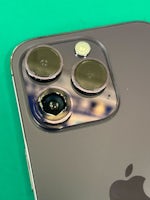 【一宮市】iPhone 14 Proの広角カメラレンズ割れを60分で修理！写真が白くにじむ症状も改善【まちスマ一宮店】