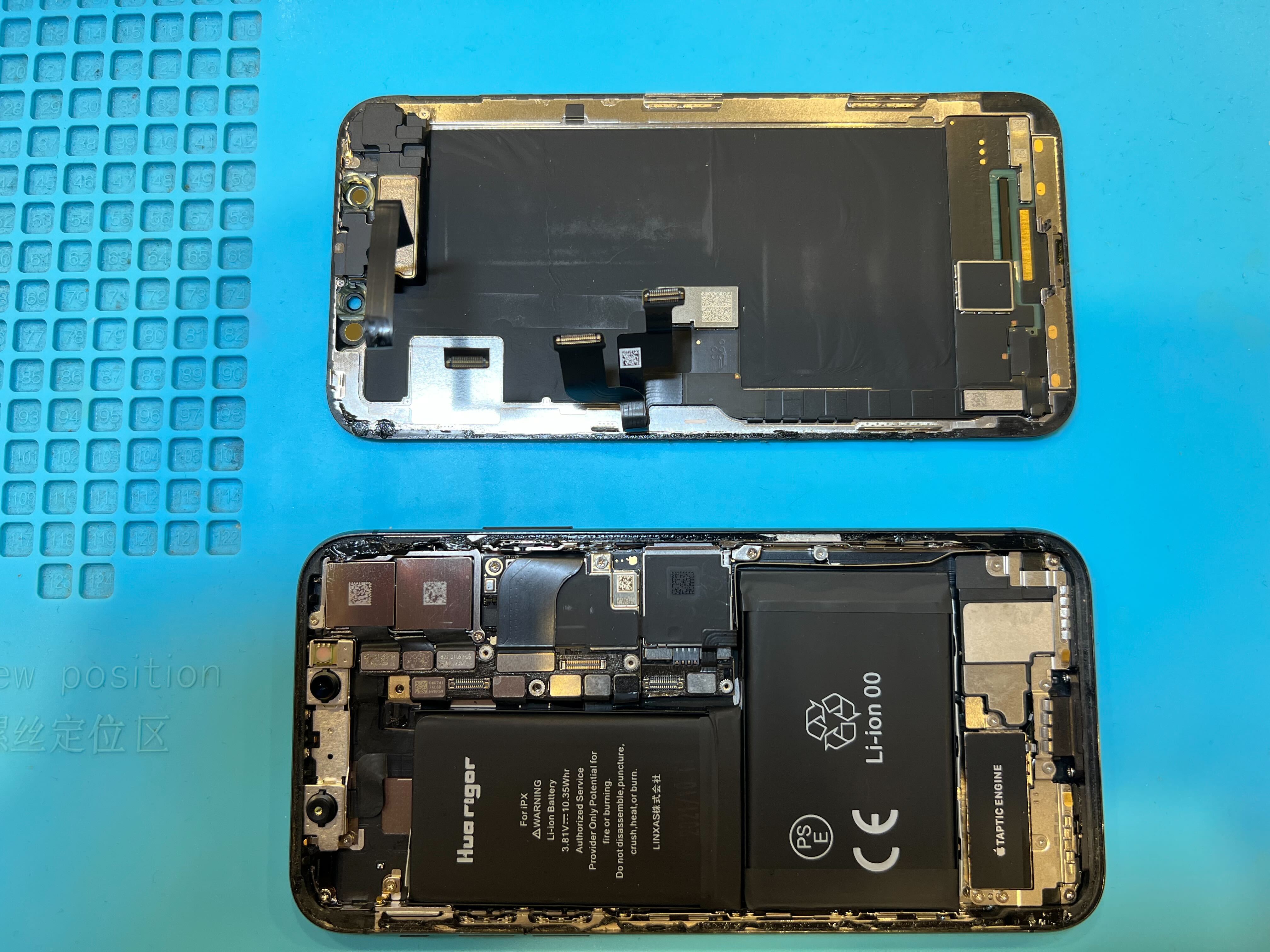 iPhone X 画面焼け