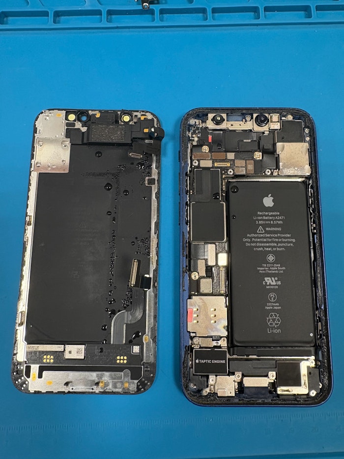 iPhone　水没　豊橋