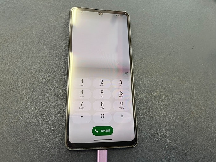 AQUOS AQUOS sense6 アクオス タッチきかない タッチできない