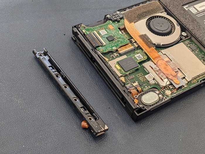 switch スイッチ 修理 レール修理 レール交換 スイッチ右側 故障