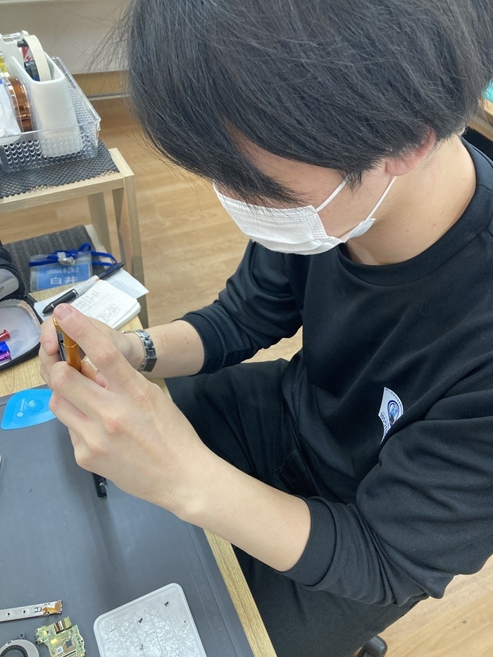 iPhone　アイフォン　修理　交換　春日井