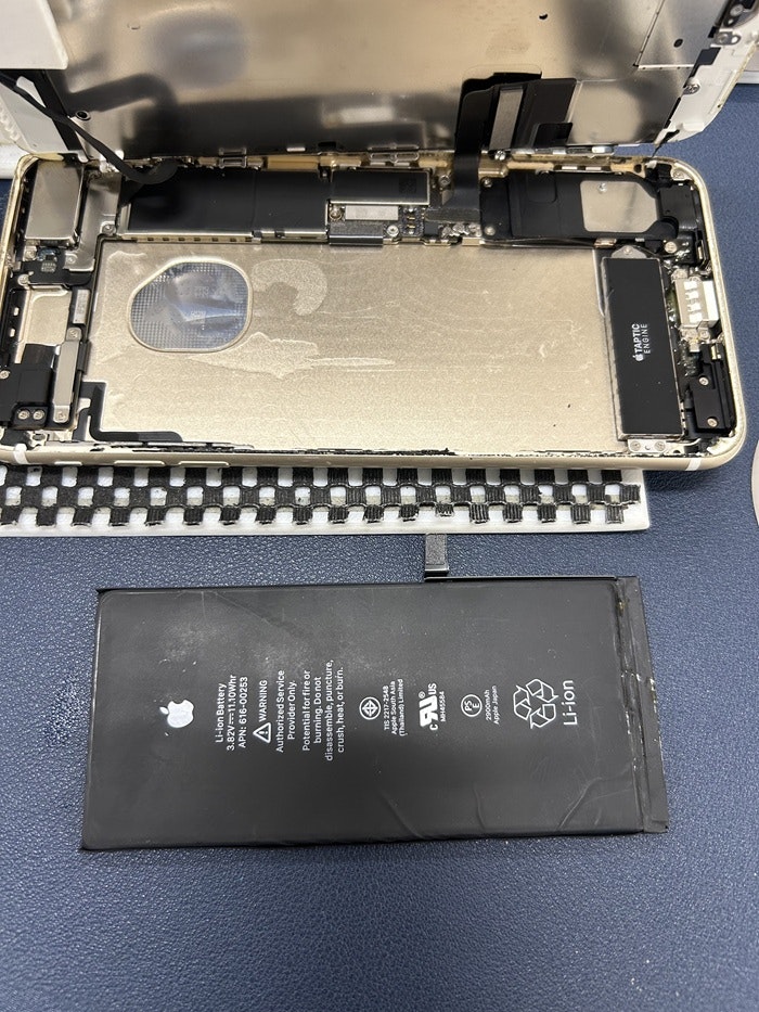 iPhone　アイフォン　バッテリー交換　修理