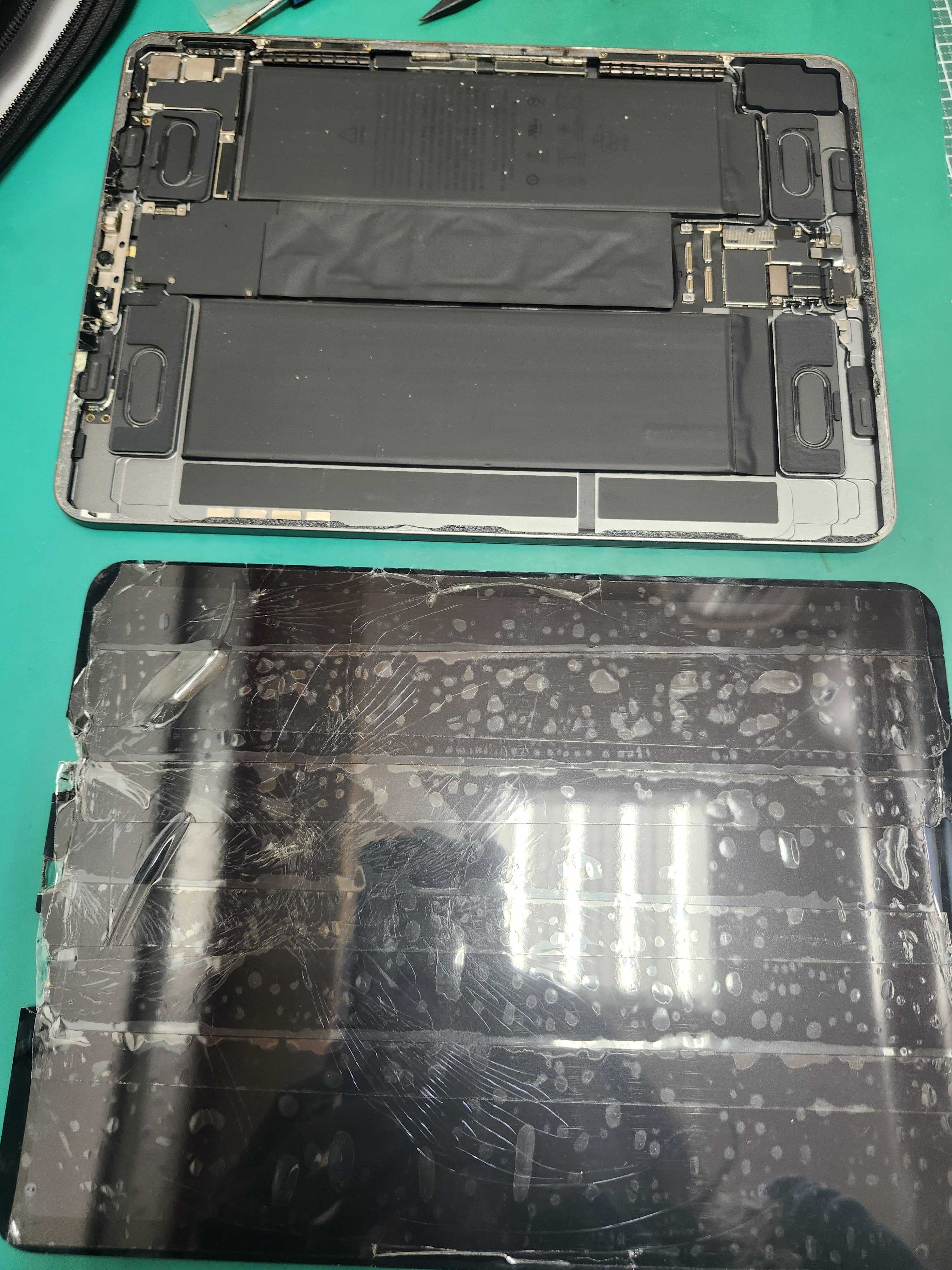 【画面割れ】iPadPro11インチ 第3世代Cellular iPad Pro11 第3世代】液晶不良、画面割れの画面交換修理実績（新宿店