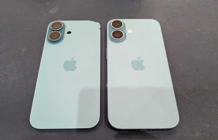 豊田市】iPhone16の背面交換修理を行いました！背面ガラス割れも綺麗に復旧