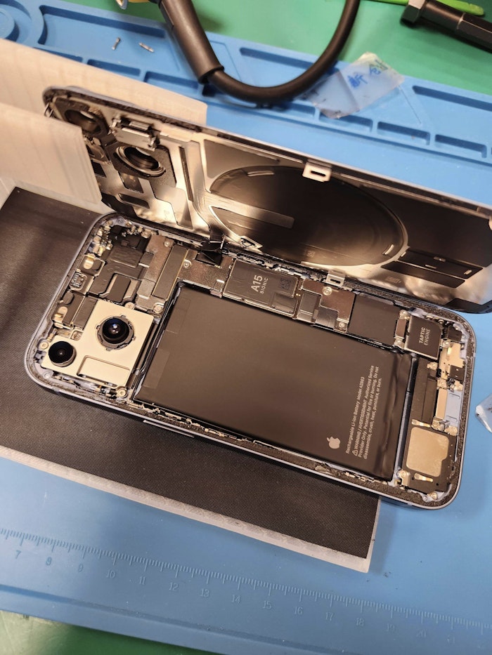 iPhone14 アウトカメラの交換 カメラ交換