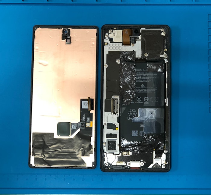 スマホ修理 バッテリー交換 バッテリー膨張