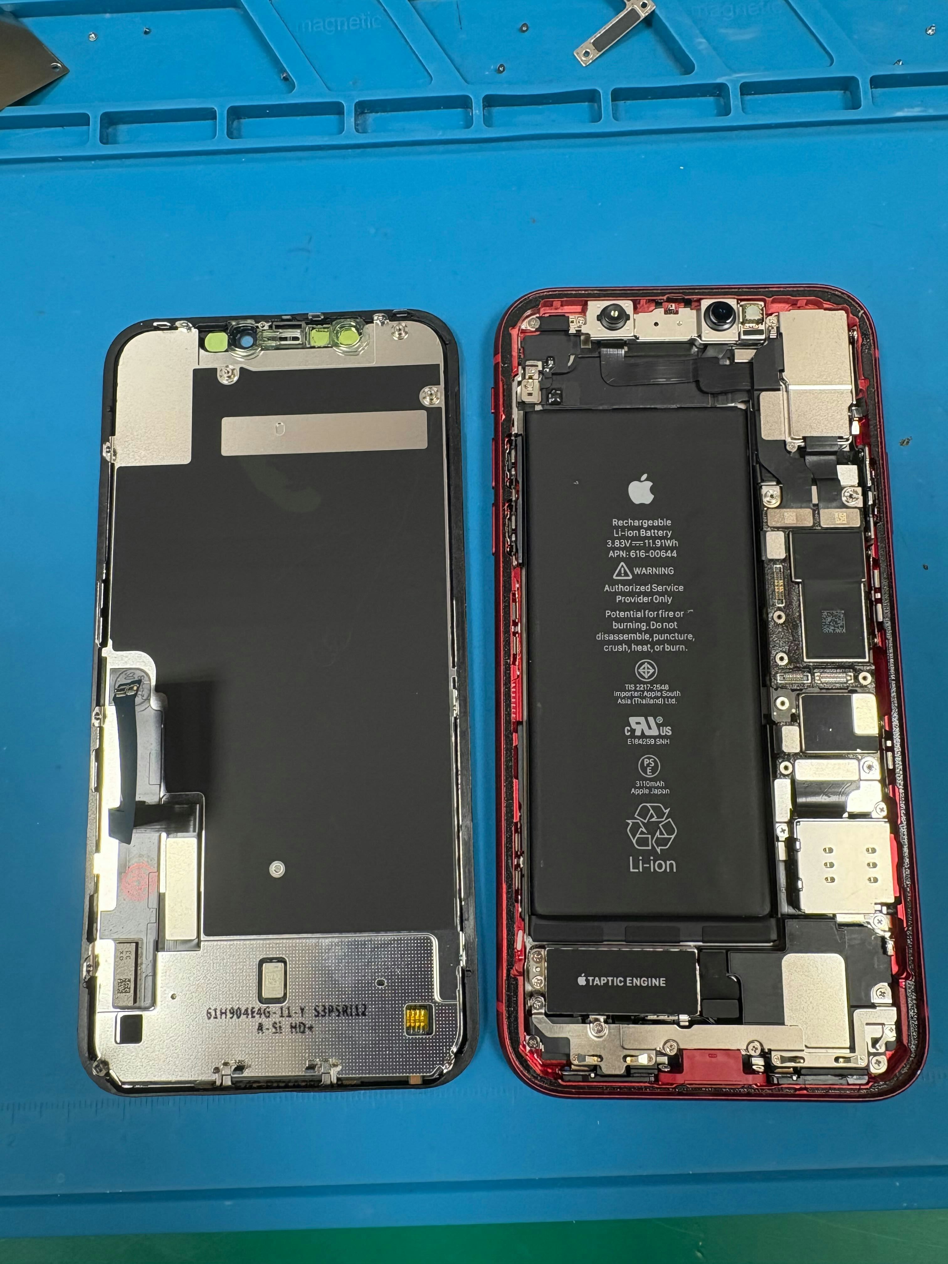 iPhone11　バッテリーの劣化　即日修理