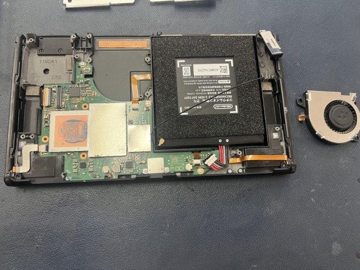 Switch  ファン交換 高温注意 高温スリープ 異音