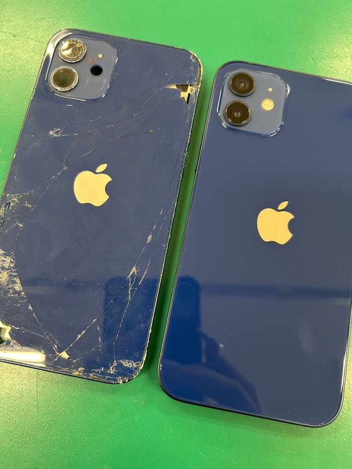 iPhone　あいふぉん　アイフォン　ガラス交換　修理