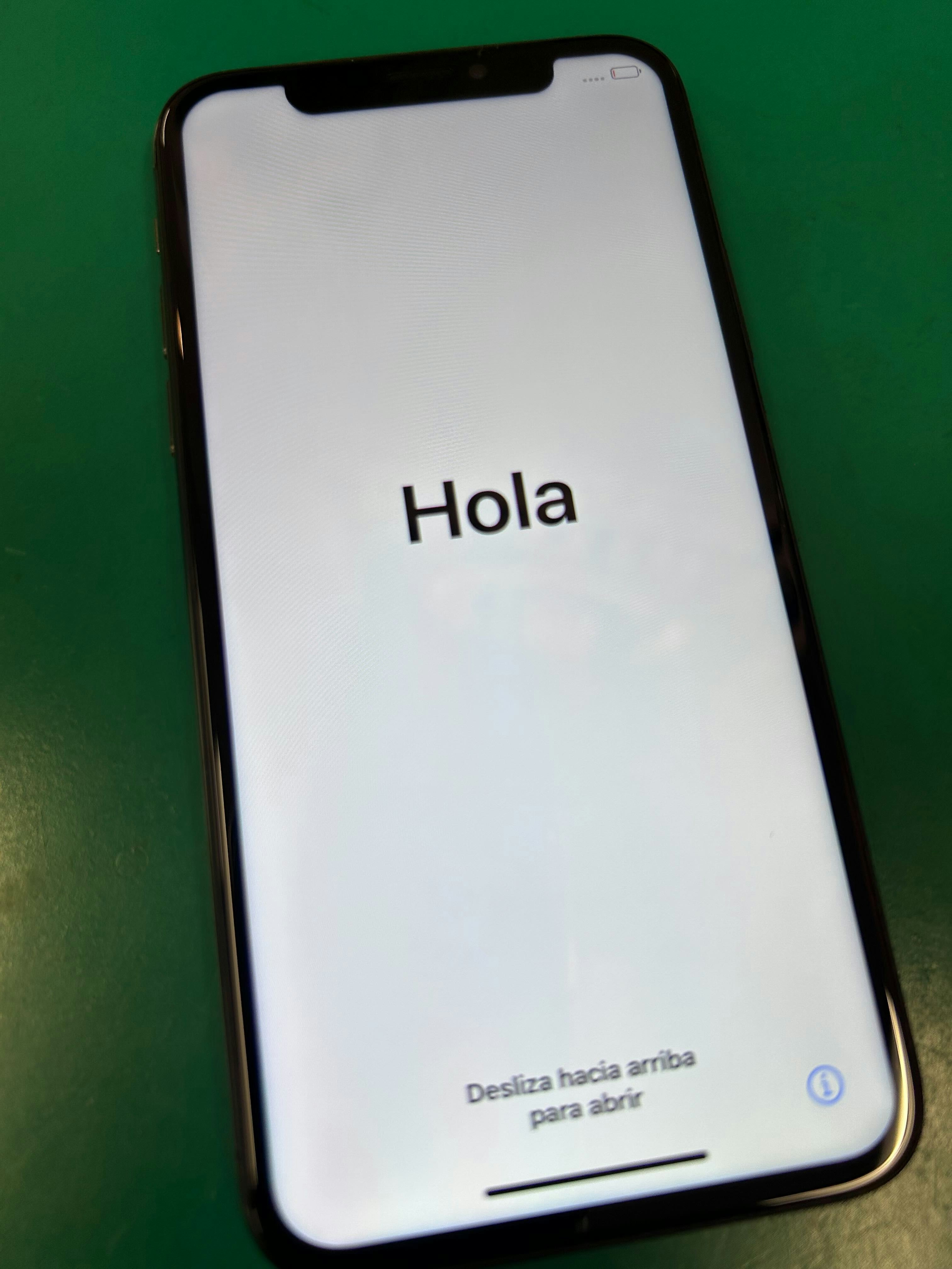 iPhoneX 液晶漏れ