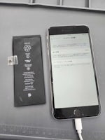 【豊川市】iPhone6SPlusのバッテリー修理・交換🌟【電池の減りが早い・膨張・電源落ちる・起動しない・充電出来ない・発熱する】