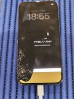 【豊田市】iPhone13 Proの画面交換修理を行いました！画面に黒いシミが発生した症状も即日改善