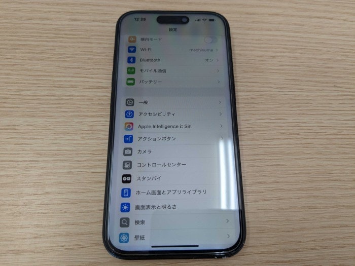 iPhone 16 液晶もれ　タッチ効かない　画面真っ暗　修理　画面交換