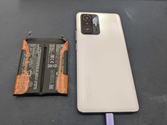 Xiaomi 11T Pro バッテリー交換 【岡崎】
