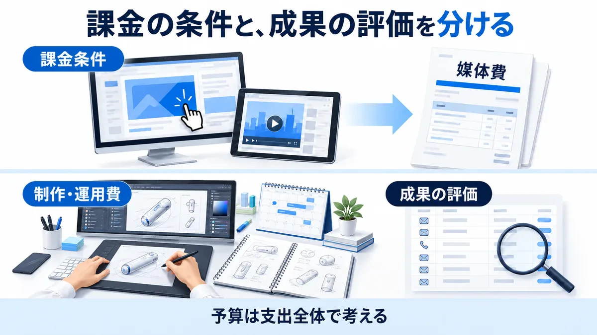 料金を払う条件と成果を評価する単位は別