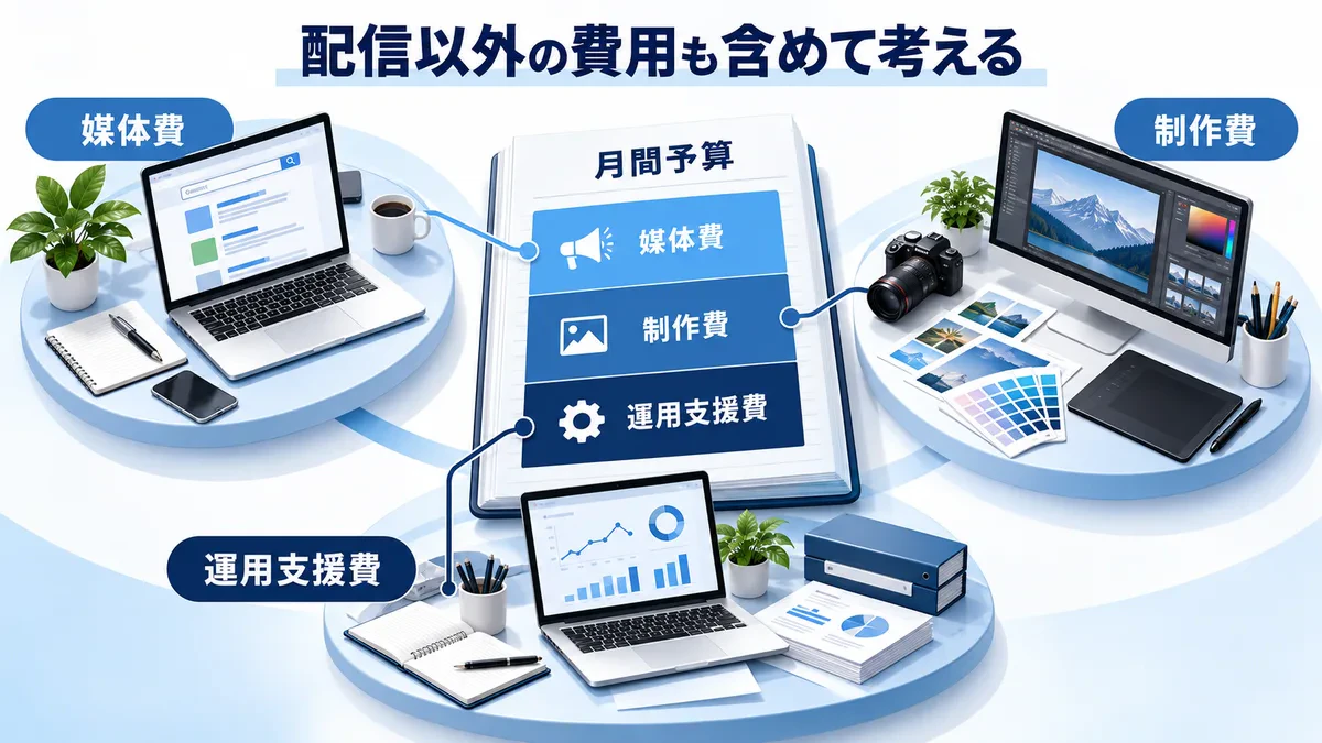 月額は配信だけでなく制作と支援の支出も含む