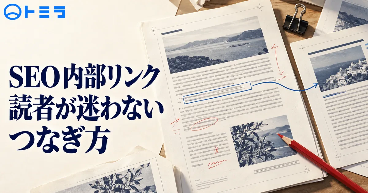 【2026年】SEOの内部リンクとは?設置場所・リンク先・アンカーテキストの考え方
