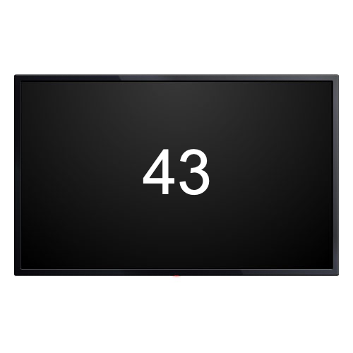 43インチ 液晶モニター