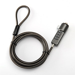 セキュリティワイヤー(ダイヤル錠タイプ)