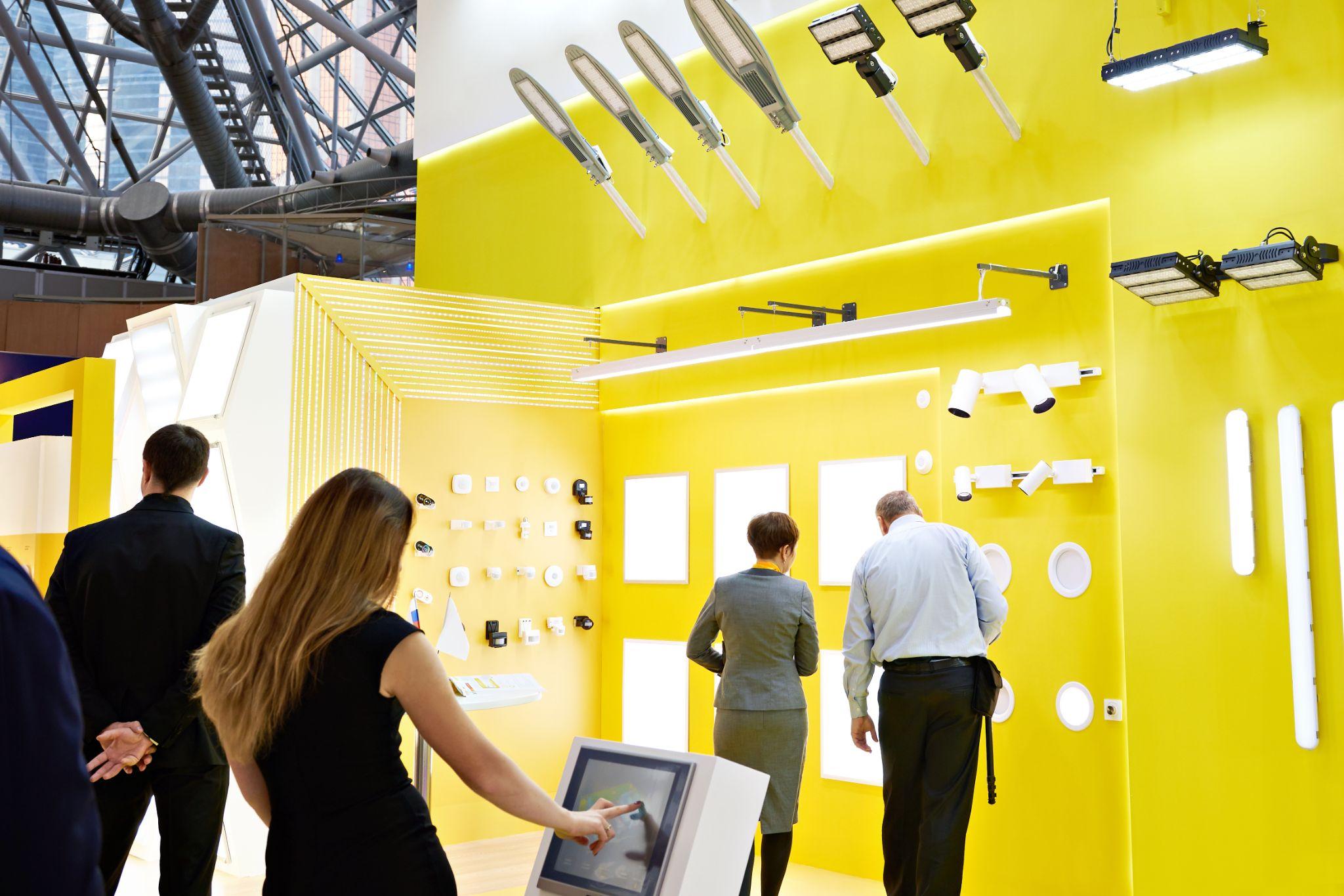 展示会会場のイメージ