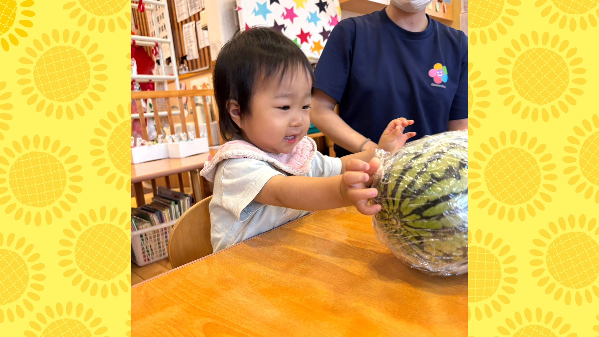 触って発見！すいかの食育