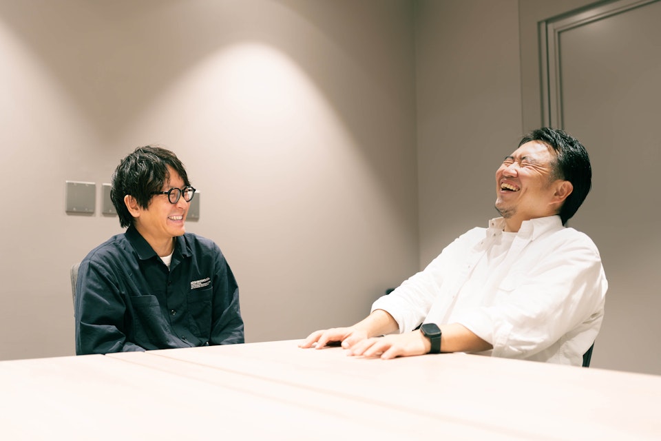 CTO 田中清とCEO 宮田昇始