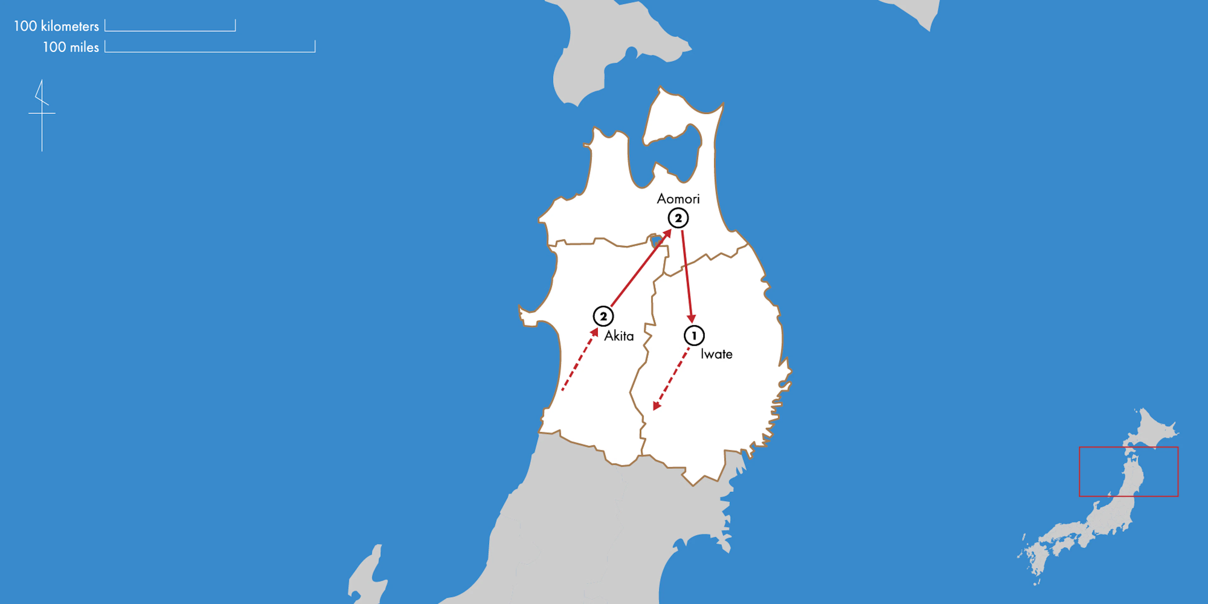 Tour map