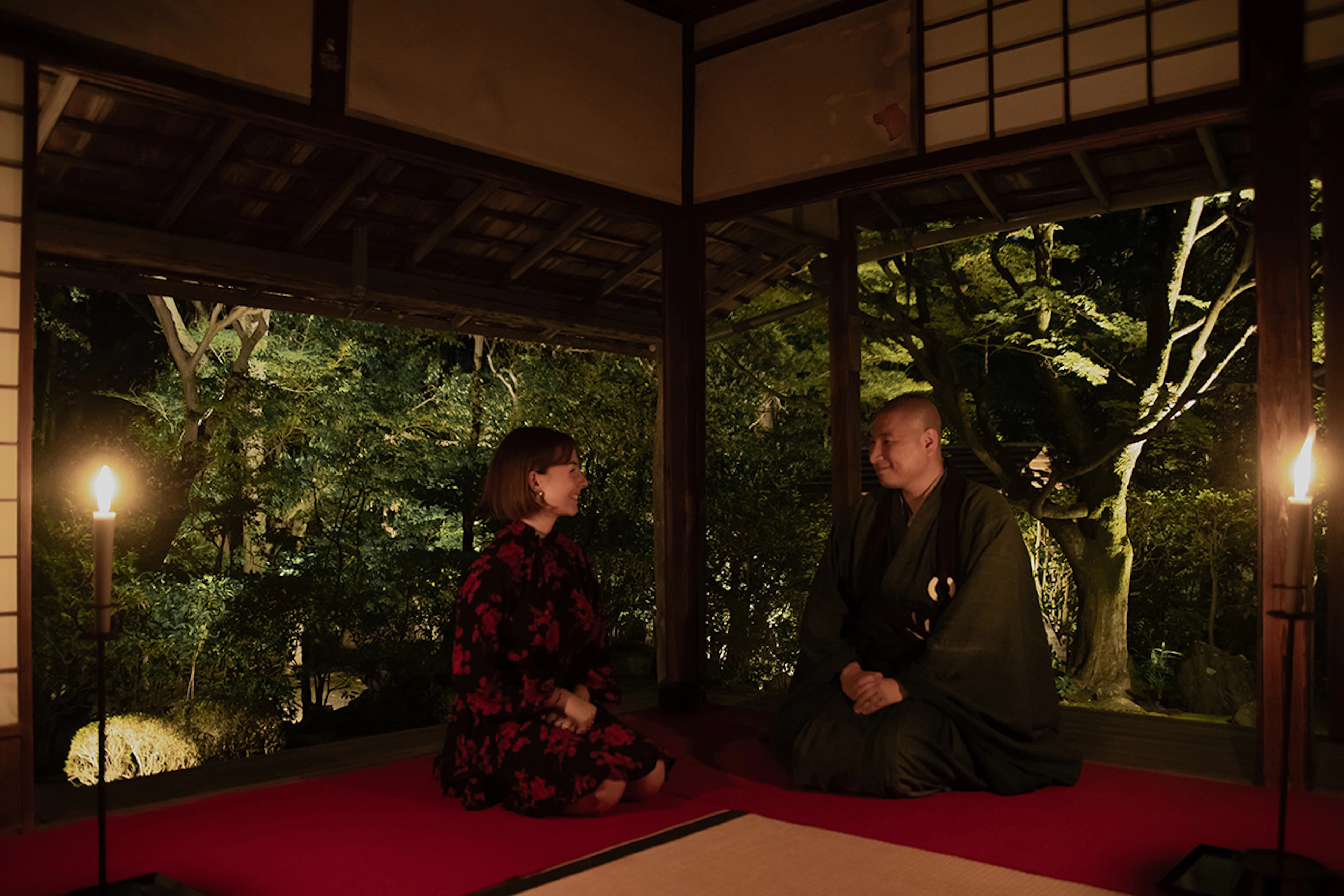 Experience an extraordinary moment at Kyoto's hidden temple. Exclusively experience a night of “Zen and Art” at Keishunin. - 4