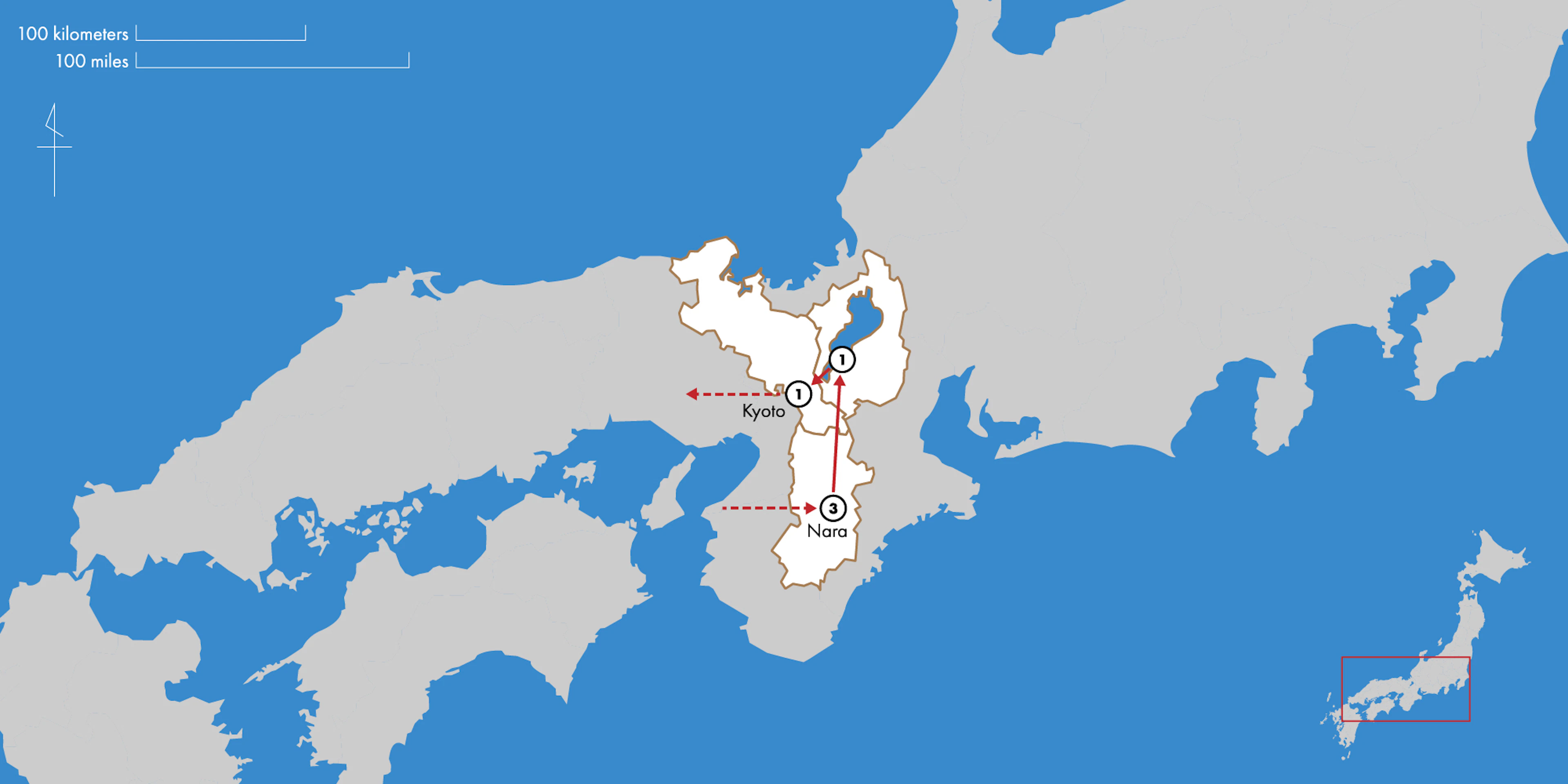 Tour map