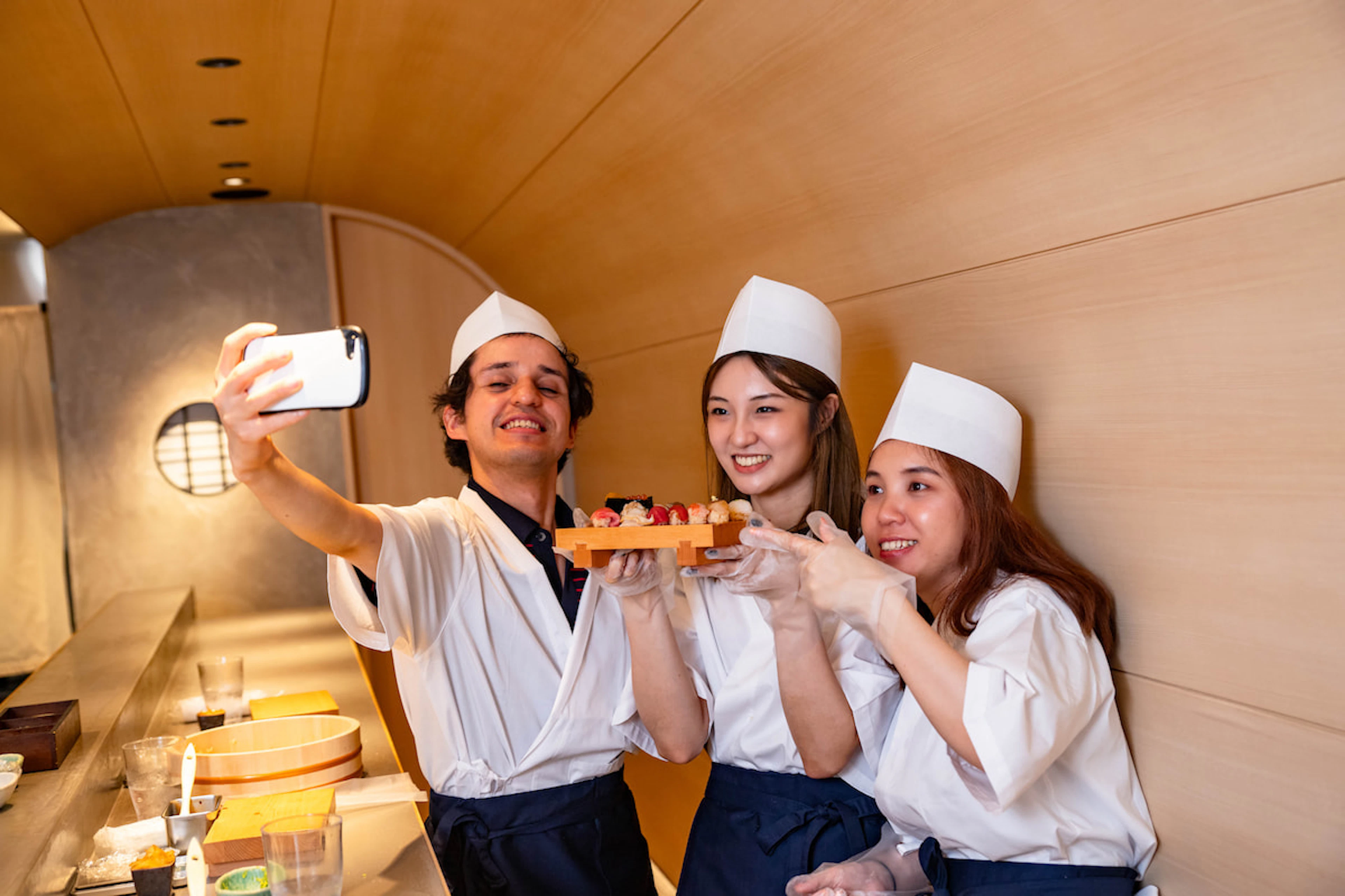 Sushi Making in Tokyo at a Michelin-Listed Restaurant - 4