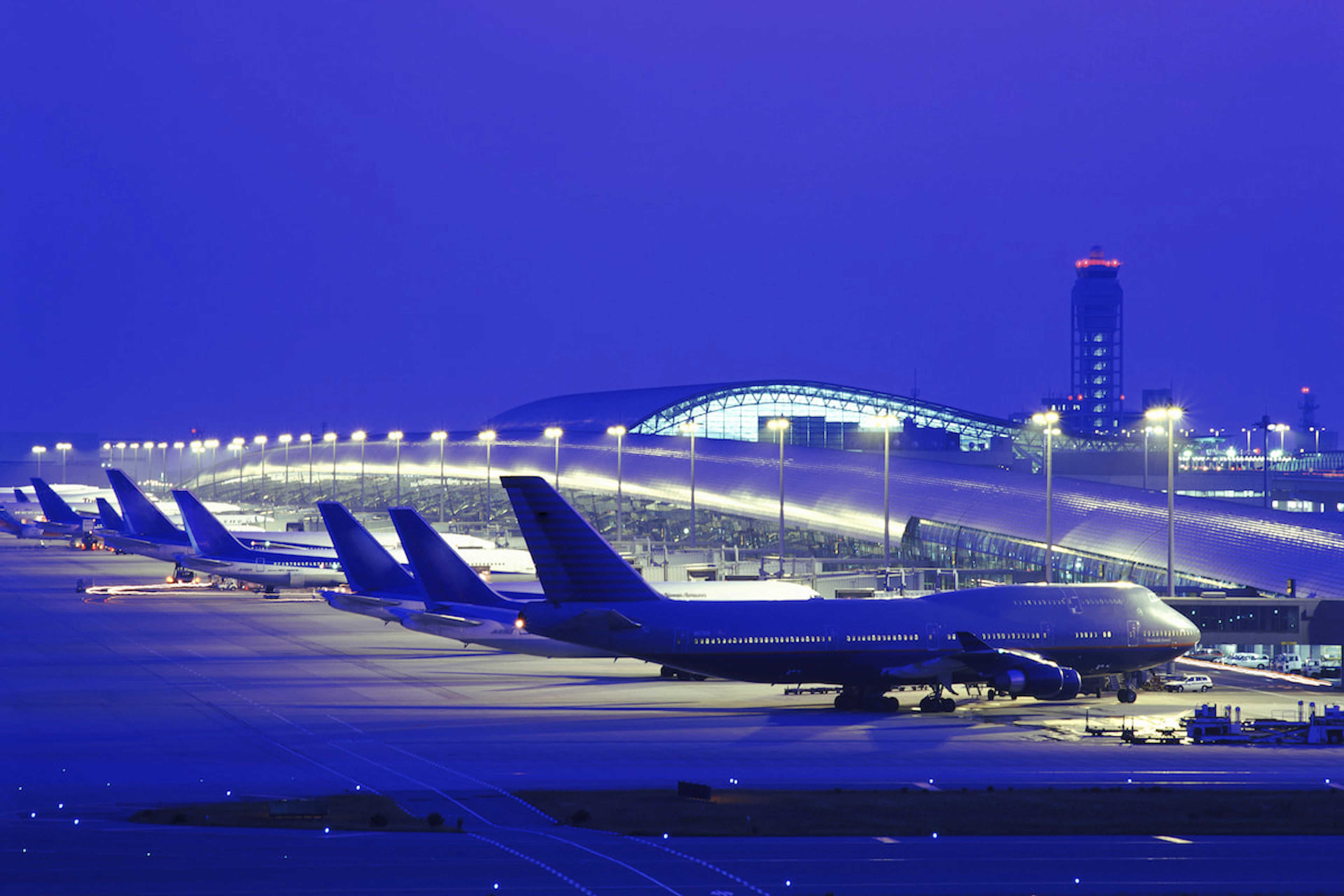 Departure from Osaka to Kansai International Airport