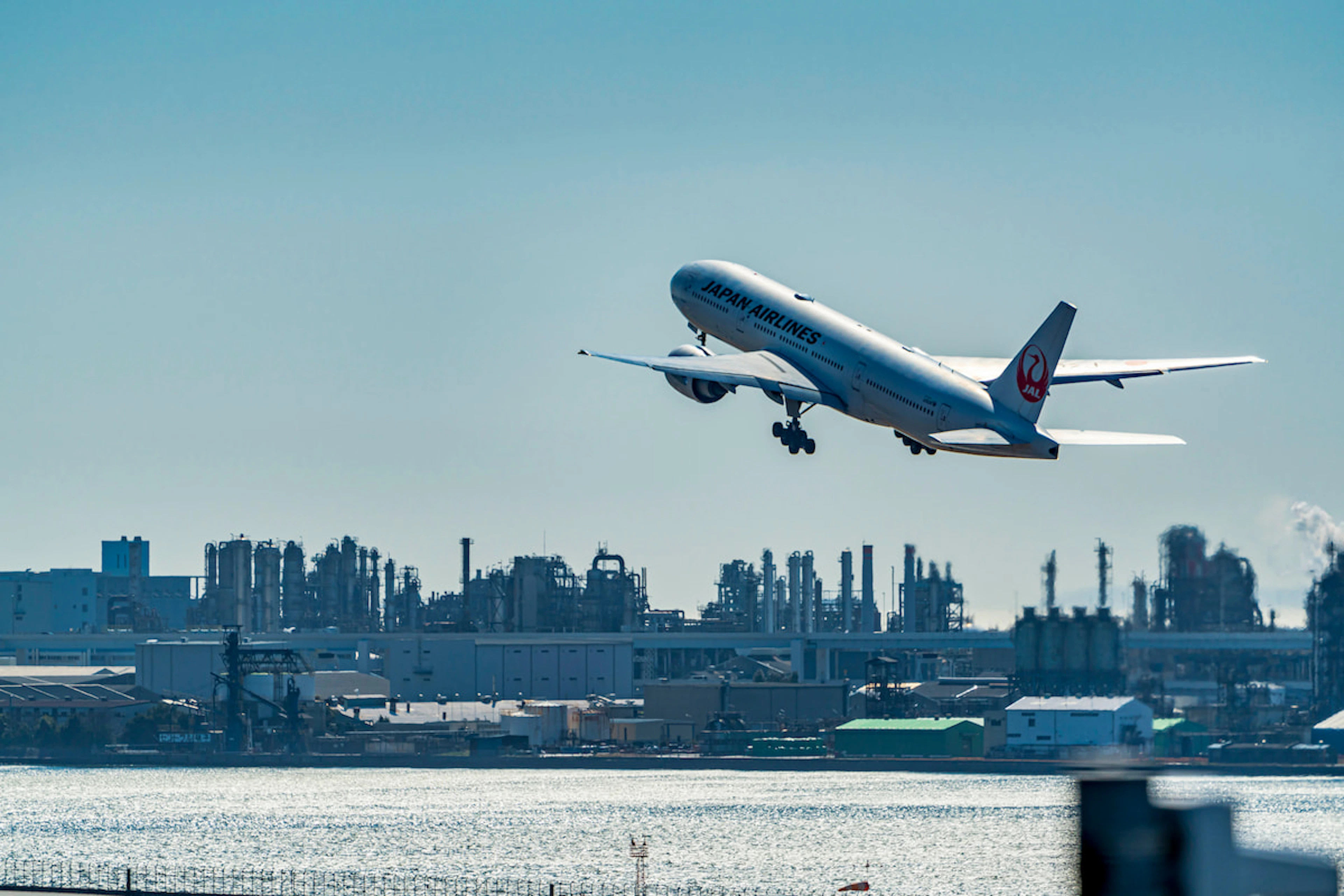 Departure from Japan