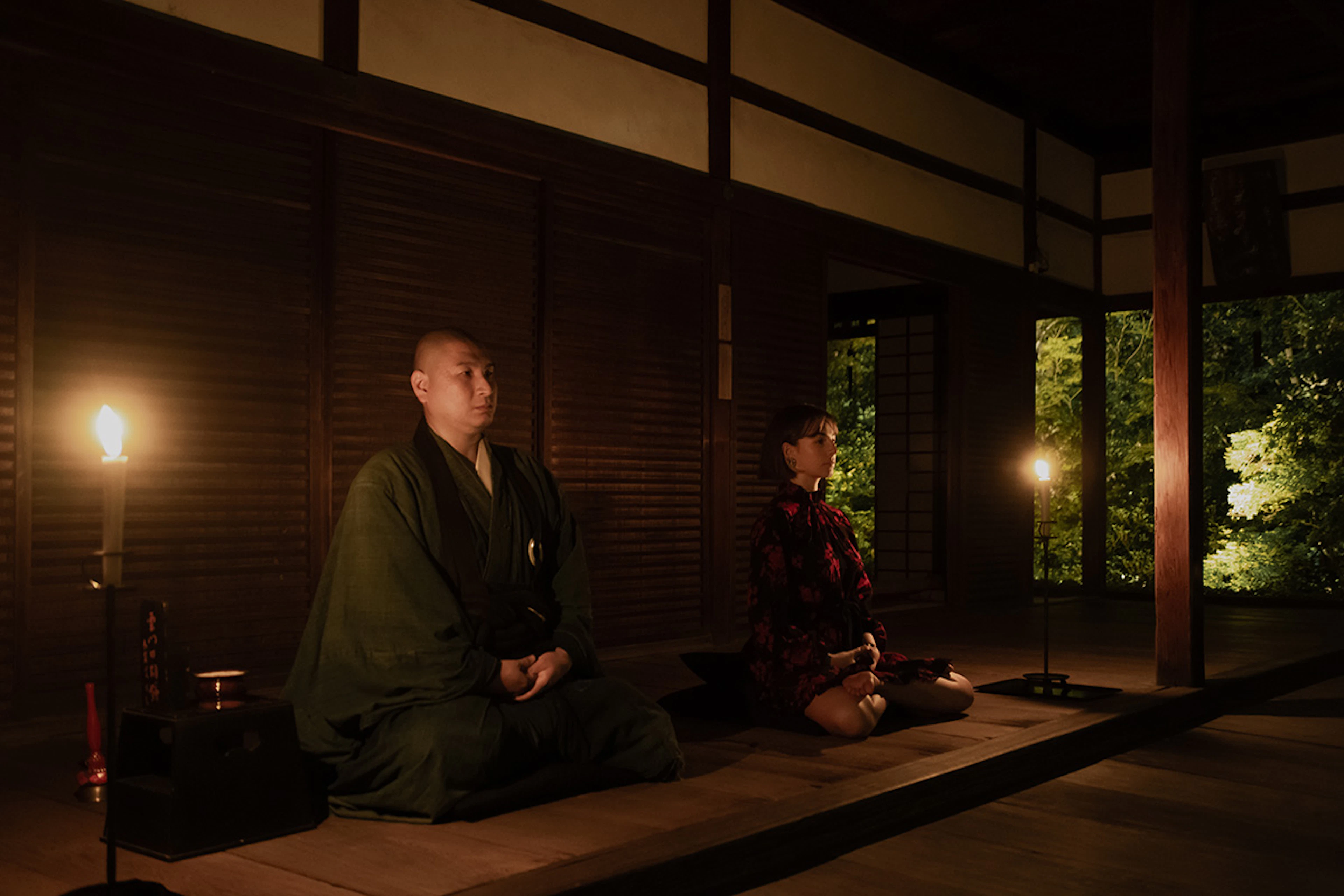 Experience an extraordinary moment at Kyoto's hidden temple. Exclusively experience a night of “Zen and Art” at Keishunin. - 3