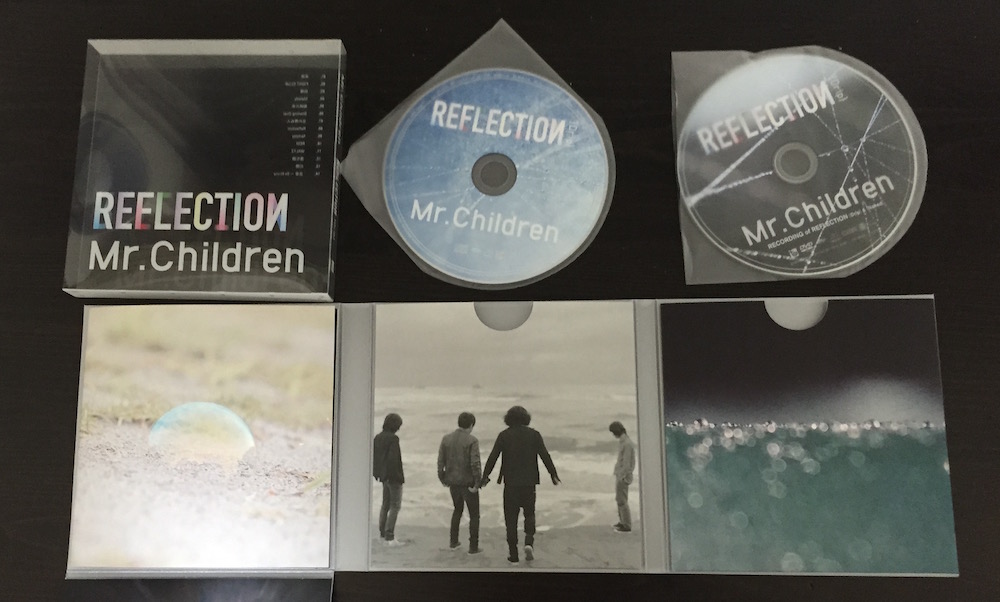 ミスチルアルバム「REFLECTION」{Naked}の中身公開とUSBデータを