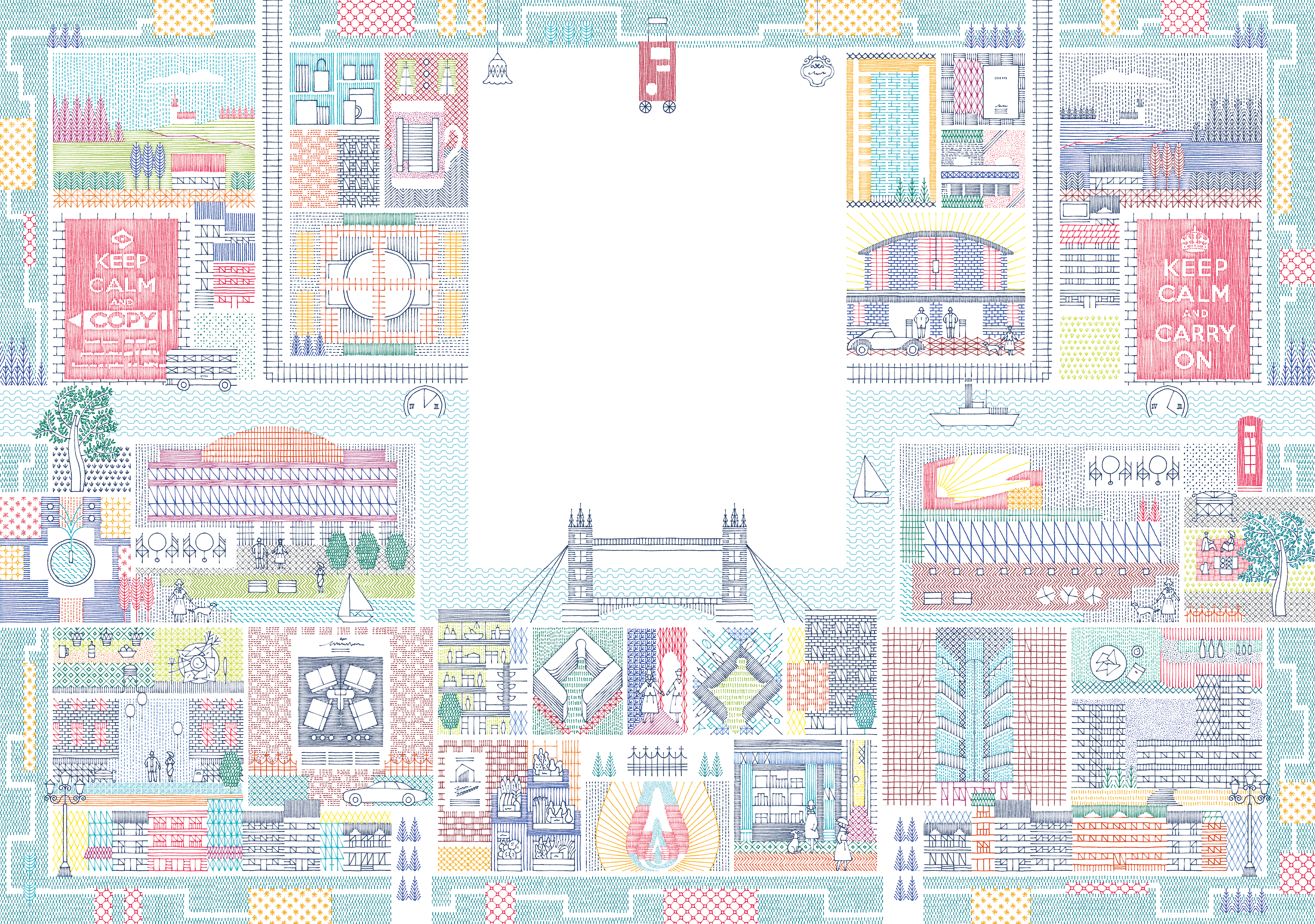 『緊縮ノスタルジア』挿画