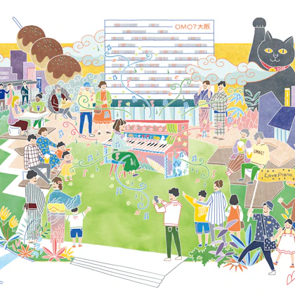 旅するLovePiano @星野リゾート OMO7大阪