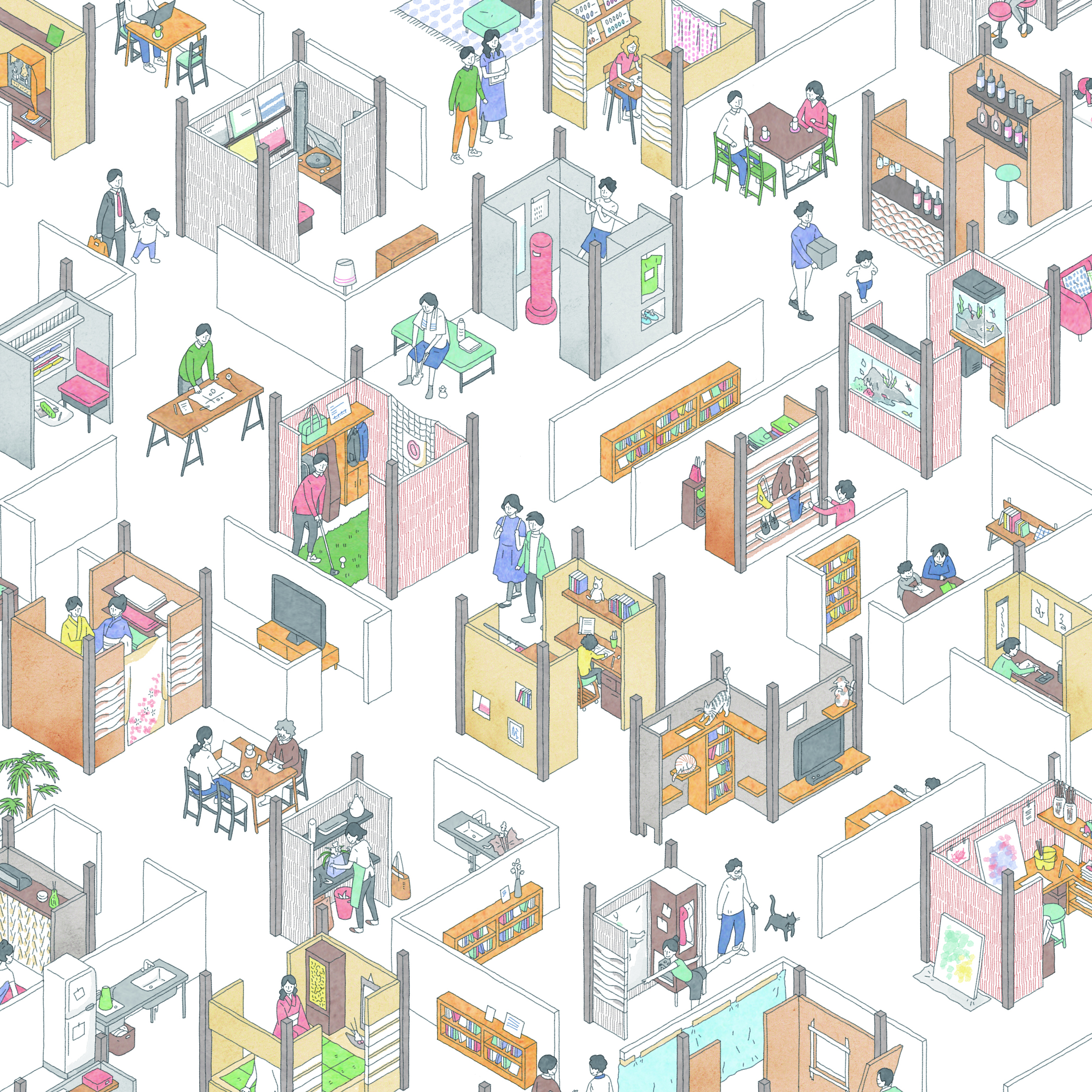 部屋でもない、家具でもない