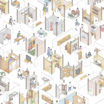 部屋でもない、家具でもない