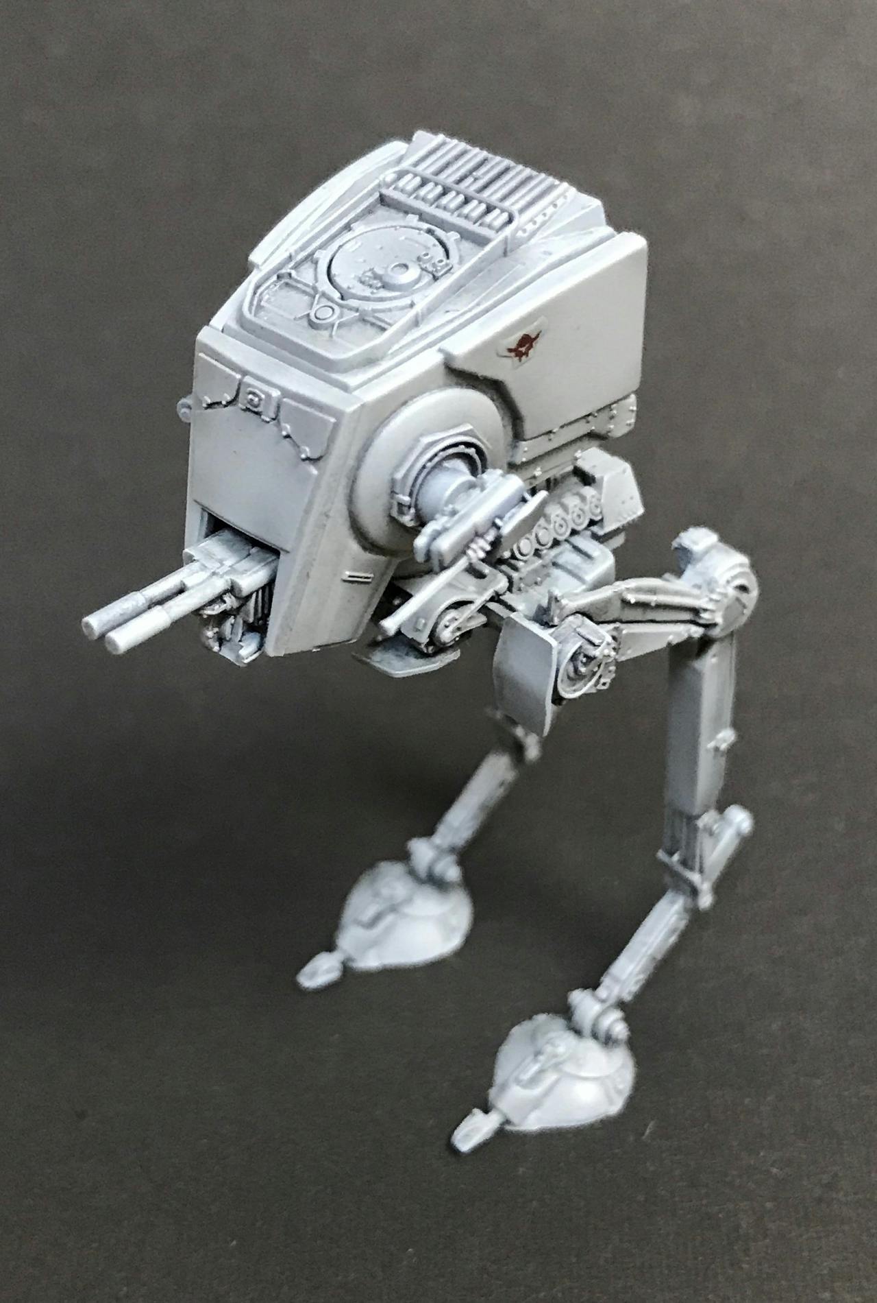 バンダイ ビークルモデル 008 AT-ST & スノースピーダー