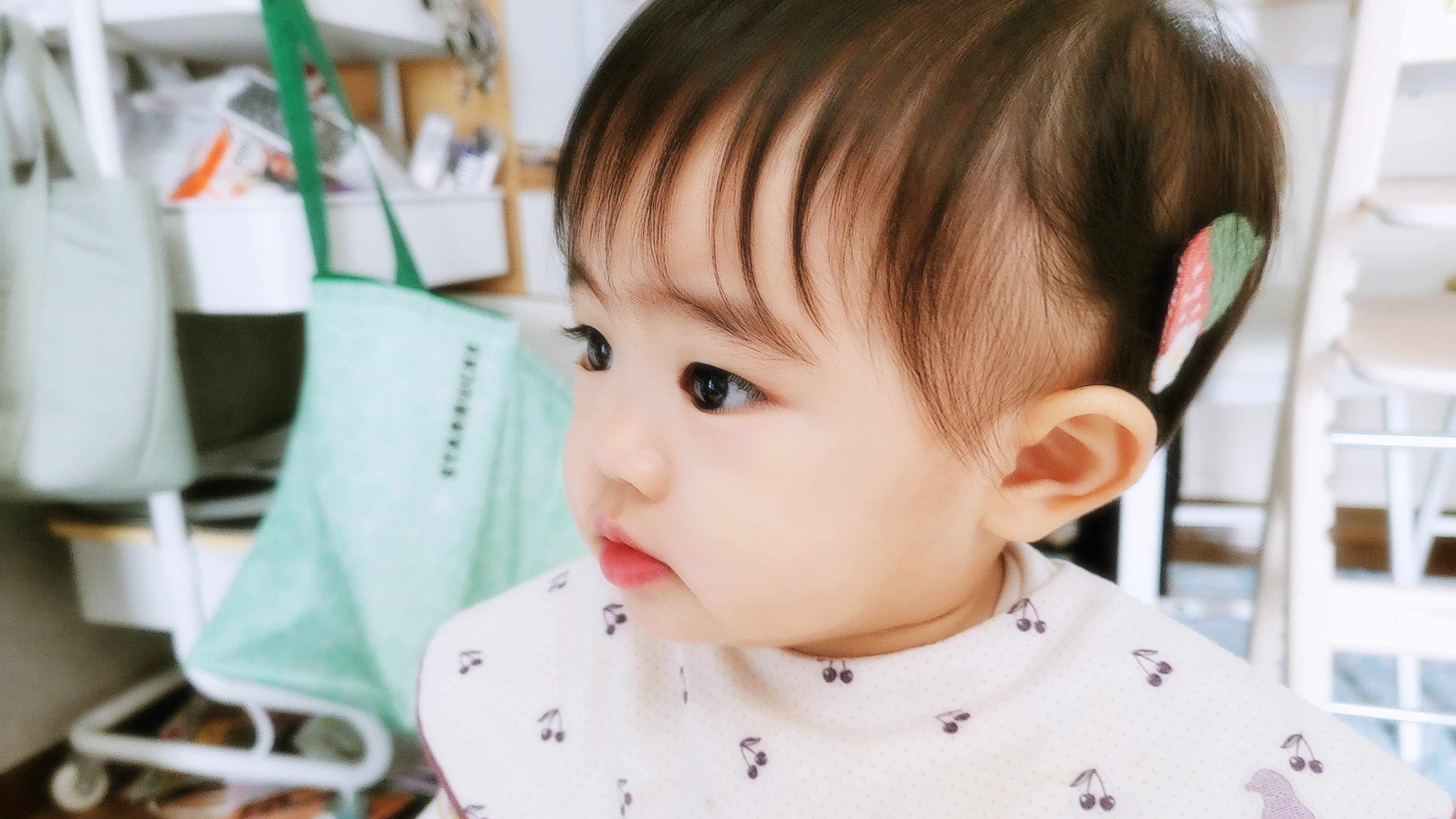 ヘアピンつけたよん