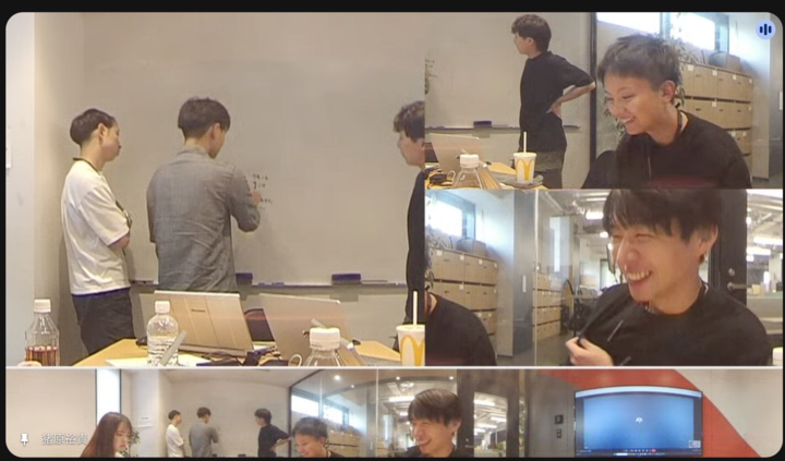 エンジニアリング勉強会に参加しているメンバーの写真