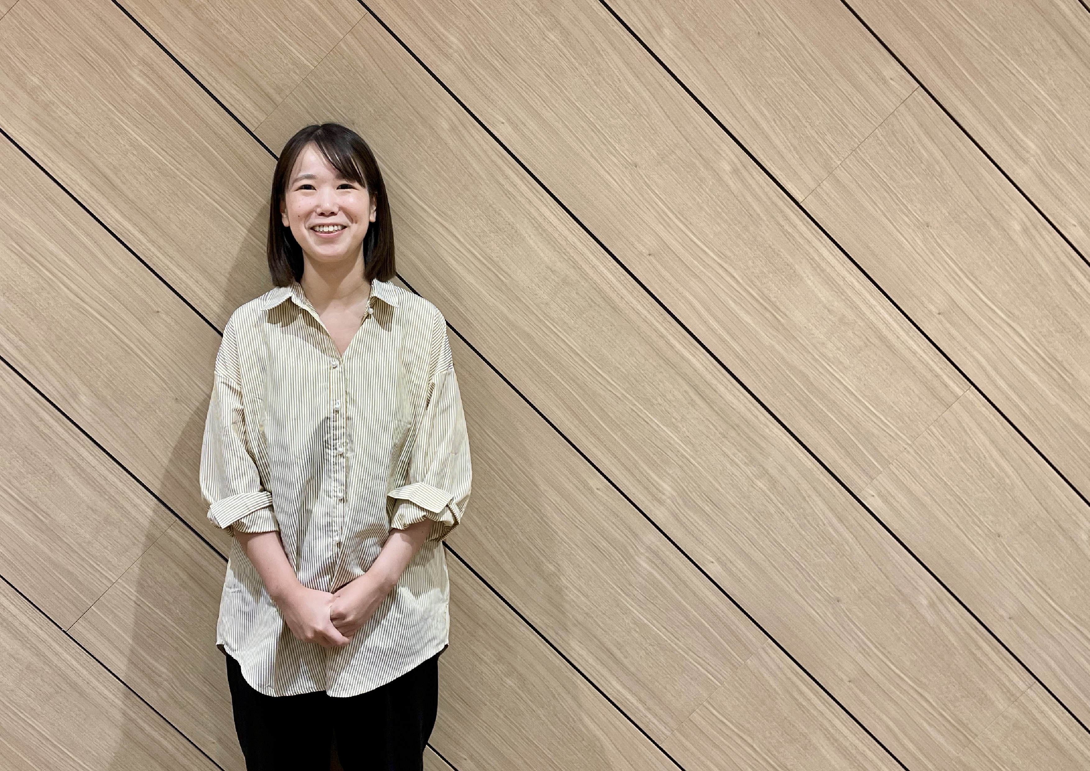 インターグ株式会社新入社員 西田さんのインタビュー写真