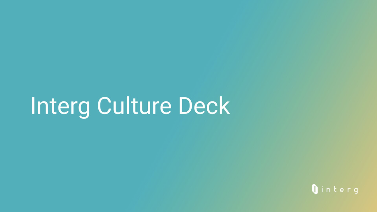 【Interg Culture Deckを読み解く】第1回：カルチャーデックを作った理由