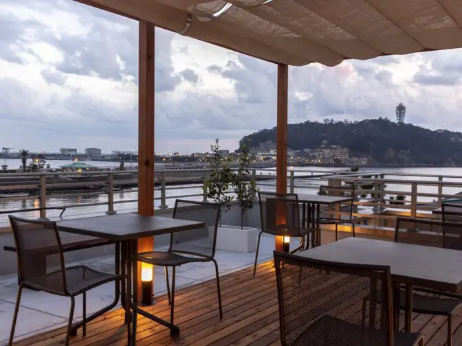 BIZcomfort 片瀬江ノ島のテラスの写真