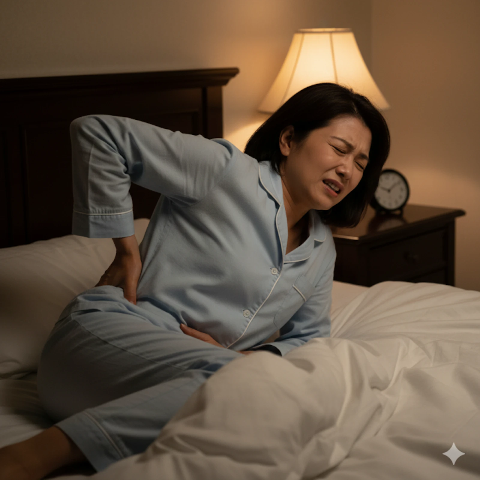 腰痛50歳女性