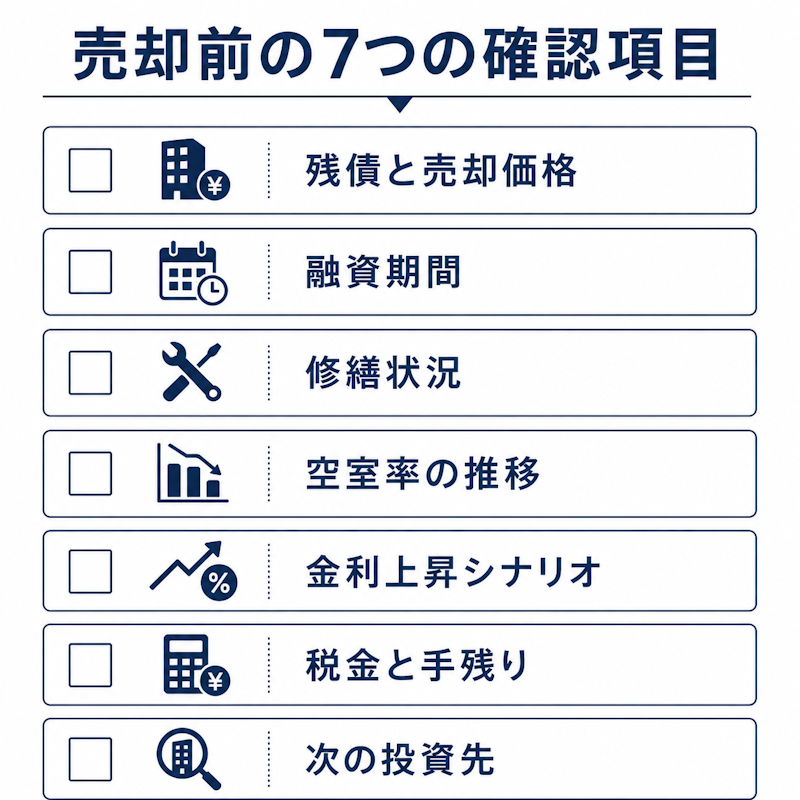 築15年の一棟アパート、「売る」か「持ち続ける」かを決める7つの確認項目