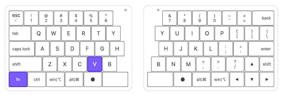 fnキー + Vキー を同時に10秒長押しでMerami Zeroのペアリング情報が全てリセットする方法