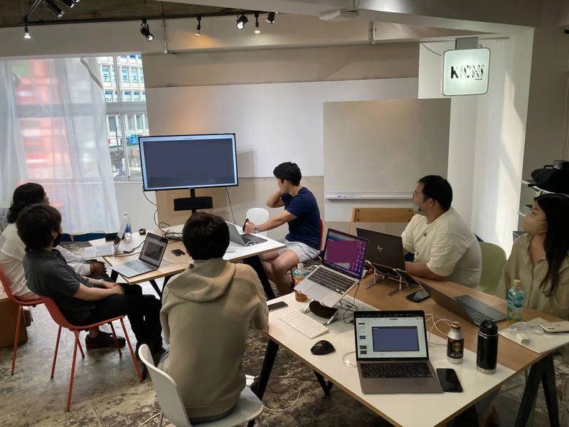 INITIAL ISチーム合宿の様子